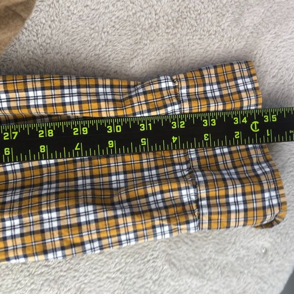 J. Crew Mens Shirt XL Long Sleeve Secret Wash Stretch Classic Plaid Button Down - Picture 7 of 9